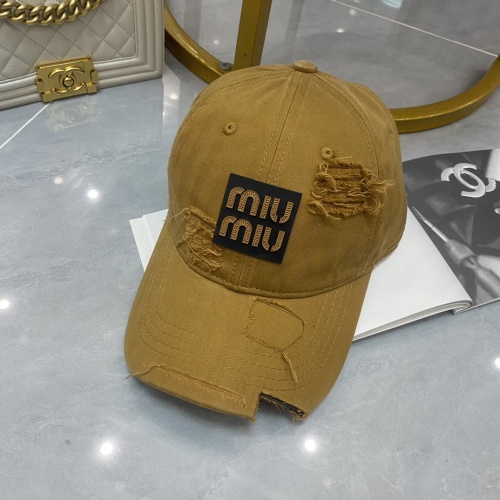 MIU MIU Caps #1194164 $25.00 USD, Wholesale Replica MIU MIU Caps