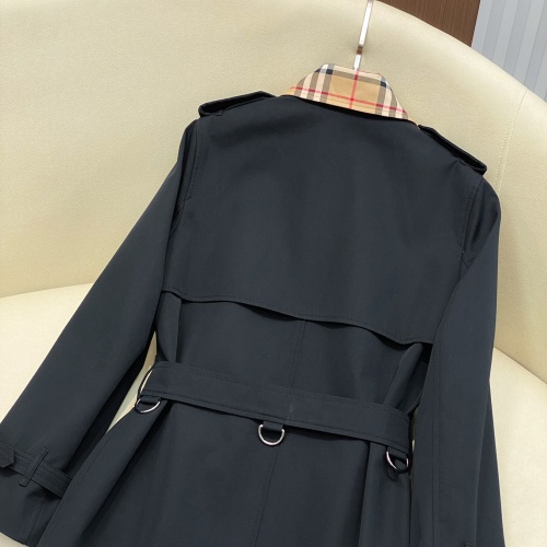 Replica Burberry Trench Coat Long Sleeved For Women #1194170 $160.00 USD for Wholesale