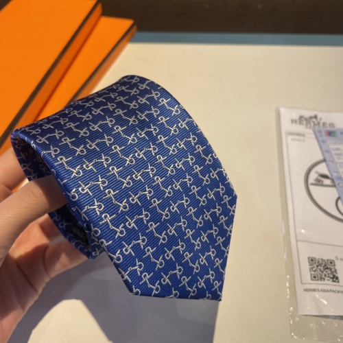 Replica Hermes Necktie For Men #1194221 $34.00 USD for Wholesale