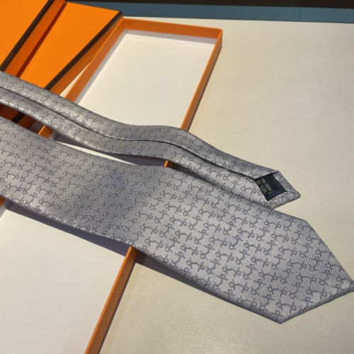 Replica Hermes Necktie For Men #1194226 $34.00 USD for Wholesale