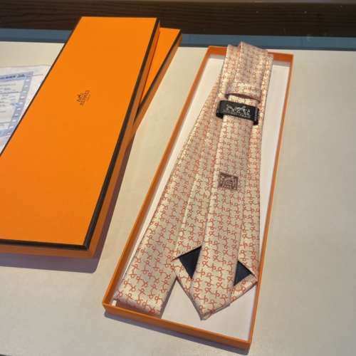 Replica Hermes Necktie For Men #1194228 $34.00 USD for Wholesale
