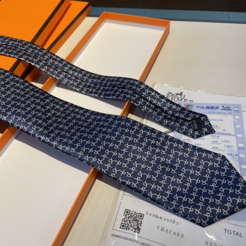 Replica Hermes Necktie For Men #1194229 $34.00 USD for Wholesale