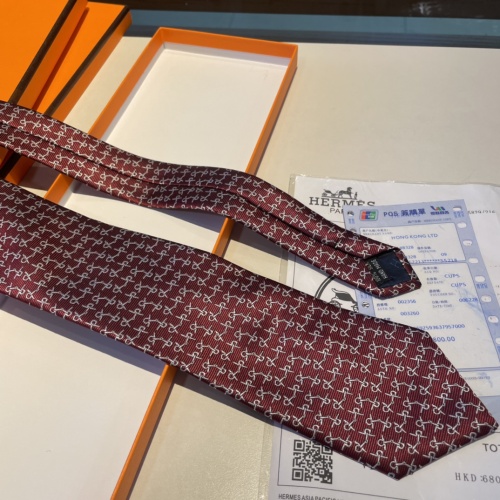Replica Hermes Necktie For Men #1194231 $34.00 USD for Wholesale