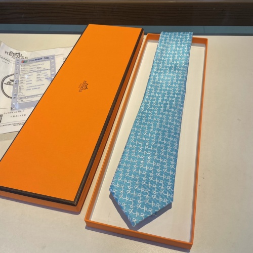 Replica Hermes Necktie For Men #1194233 $34.00 USD for Wholesale