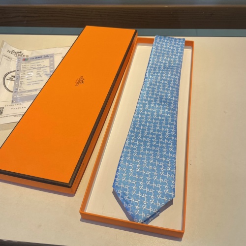 Replica Hermes Necktie For Men #1194237 $34.00 USD for Wholesale