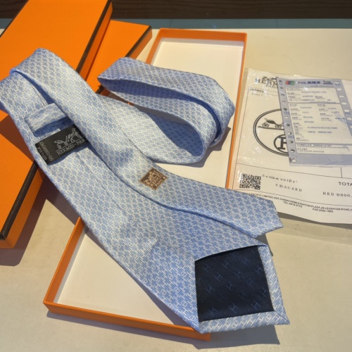 Replica Hermes Necktie For Men #1194238 $34.00 USD for Wholesale
