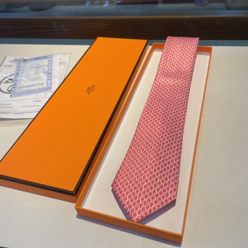 Replica Hermes Necktie For Men #1194239 $34.00 USD for Wholesale