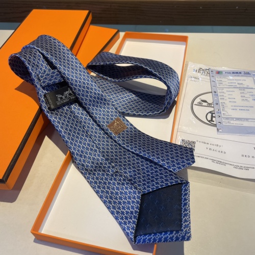 Replica Hermes Necktie For Men #1194240 $34.00 USD for Wholesale