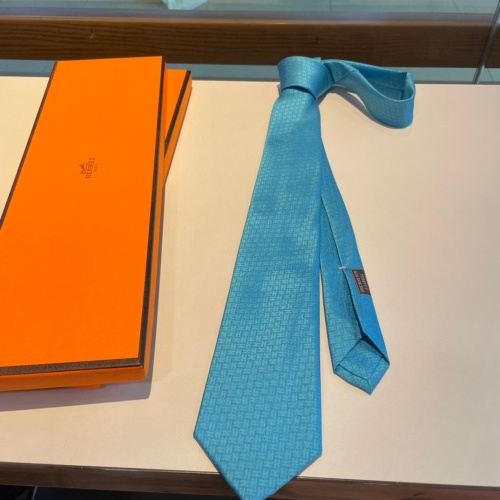 Replica Hermes Necktie For Men #1194241 $34.00 USD for Wholesale