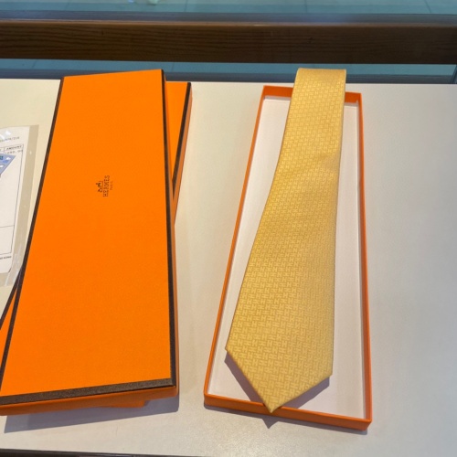Replica Hermes Necktie For Men #1194244 $34.00 USD for Wholesale