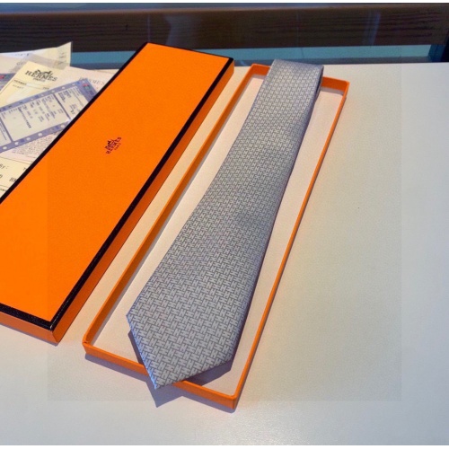 Replica Hermes Necktie For Men #1194250 $34.00 USD for Wholesale