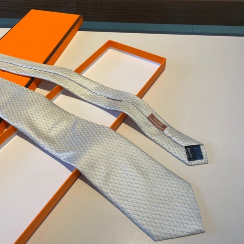 Replica Hermes Necktie For Men #1194258 $34.00 USD for Wholesale