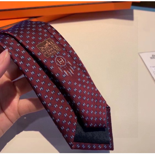 Replica Hermes Necktie For Men #1194529 $34.00 USD for Wholesale