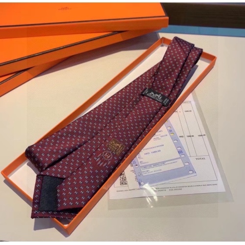 Replica Hermes Necktie For Men #1194529 $34.00 USD for Wholesale