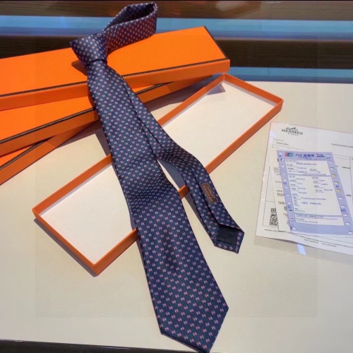 Replica Hermes Necktie For Men #1194531 $34.00 USD for Wholesale