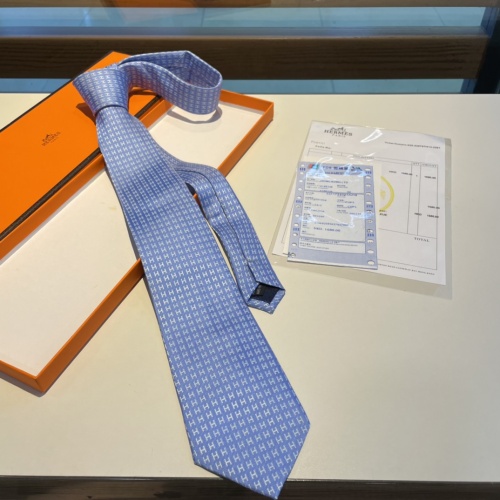Replica Hermes Necktie For Men #1194540 $34.00 USD for Wholesale