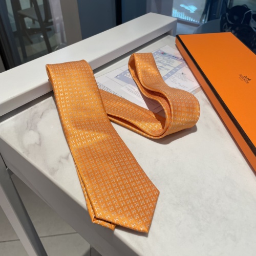 Replica Hermes Necktie For Men #1194543 $34.00 USD for Wholesale