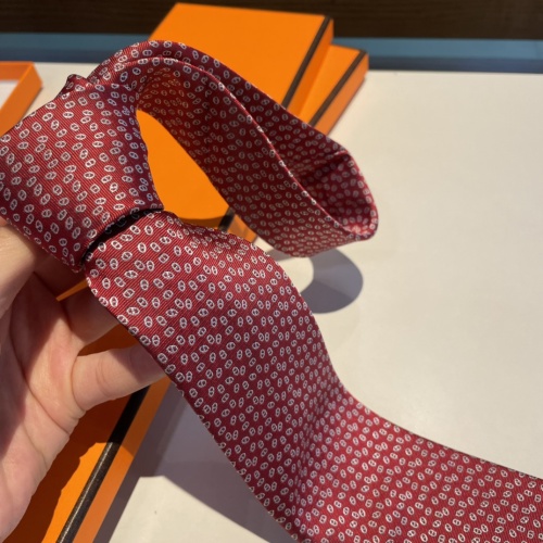 Replica Hermes Necktie For Men #1194544 $34.00 USD for Wholesale
