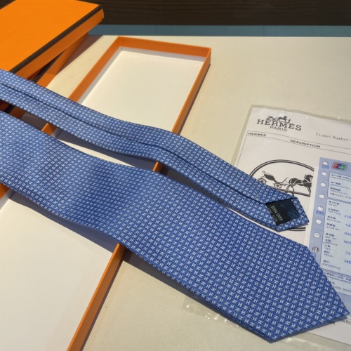 Replica Hermes Necktie For Men #1194546 $34.00 USD for Wholesale