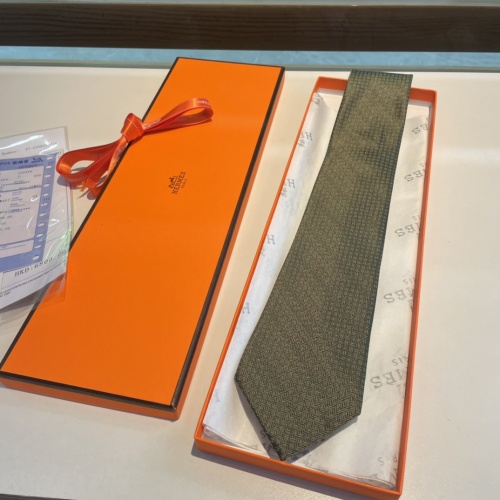 Replica Hermes Necktie For Men #1194548 $34.00 USD for Wholesale
