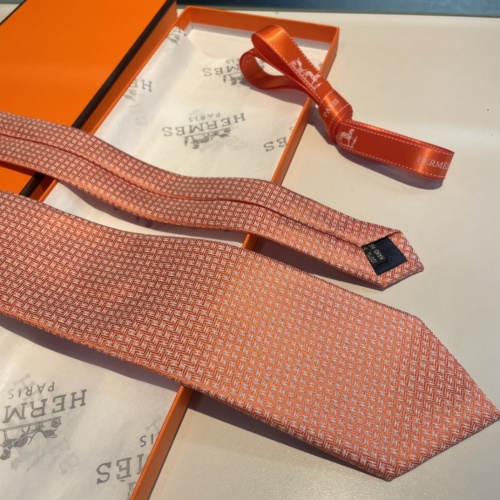 Replica Hermes Necktie For Men #1194549 $34.00 USD for Wholesale