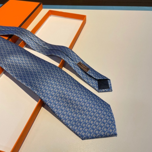 Replica Hermes Necktie For Men #1194552 $34.00 USD for Wholesale