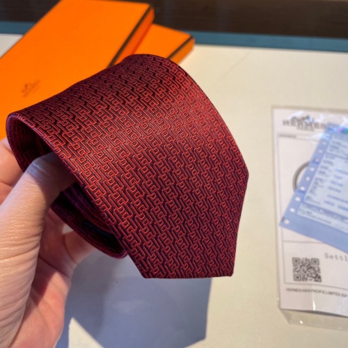 Replica Hermes Necktie For Men #1194556 $34.00 USD for Wholesale