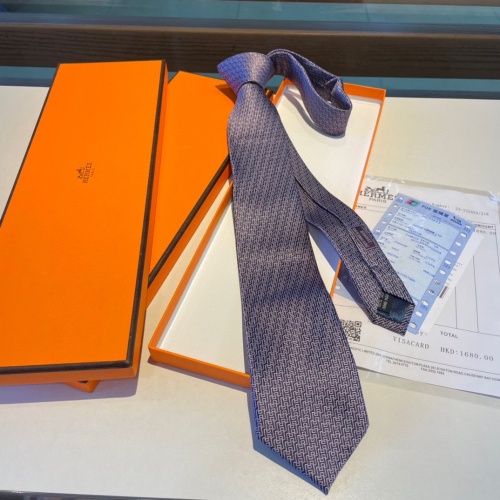 Replica Hermes Necktie For Men #1194563 $34.00 USD for Wholesale