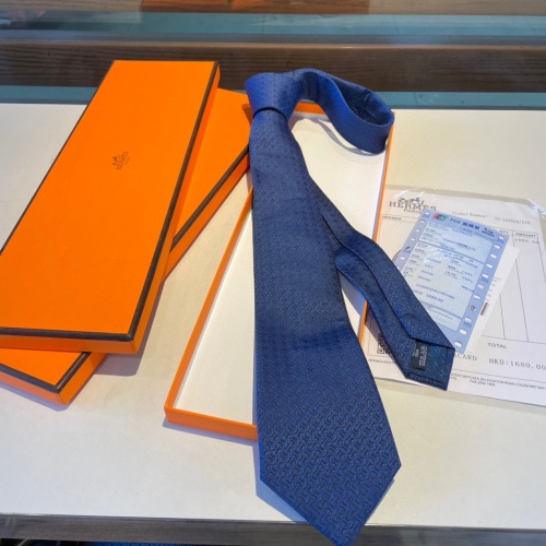 Replica Hermes Necktie For Men #1194564 $34.00 USD for Wholesale