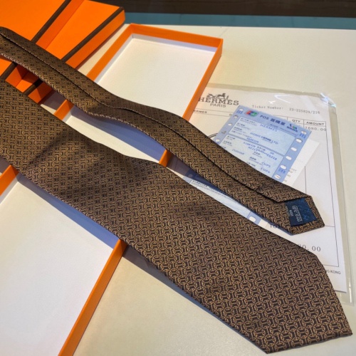 Replica Hermes Necktie For Men #1194566 $34.00 USD for Wholesale