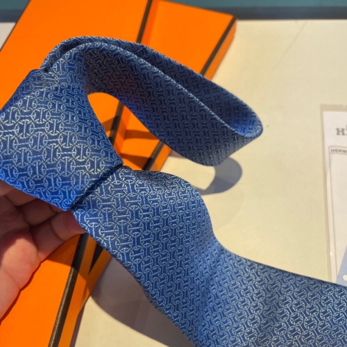 Replica Hermes Necktie For Men #1194574 $34.00 USD for Wholesale