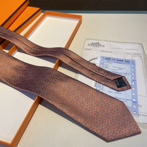 Replica Hermes Necktie For Men #1194580 $34.00 USD for Wholesale