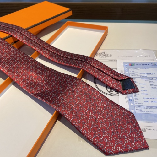 Replica Hermes Necktie For Men #1194583 $34.00 USD for Wholesale