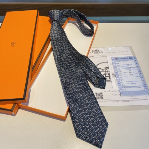 Replica Hermes Necktie For Men #1194585 $34.00 USD for Wholesale