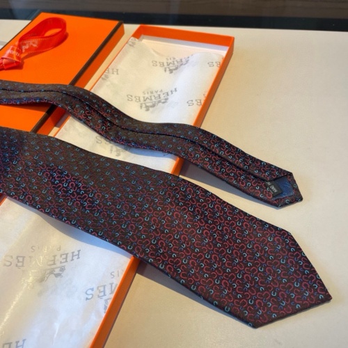 Replica Hermes Necktie For Men #1194587 $34.00 USD for Wholesale