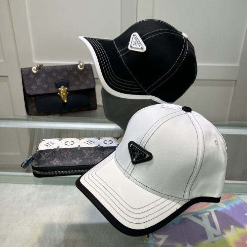 Replica Prada Caps #1194596 $25.00 USD for Wholesale