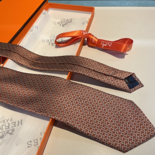 Replica Hermes Necktie For Men #1194598 $34.00 USD for Wholesale