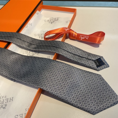 Replica Hermes Necktie For Men #1194599 $34.00 USD for Wholesale