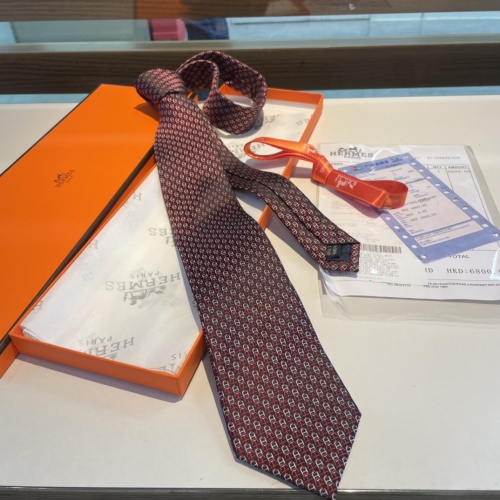 Replica Hermes Necktie For Men #1194603 $34.00 USD for Wholesale