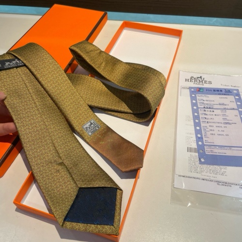 Replica Hermes Necktie For Men #1194610 $34.00 USD for Wholesale