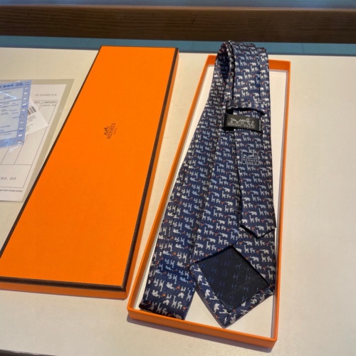 Replica Hermes Necktie For Men #1194615 $34.00 USD for Wholesale