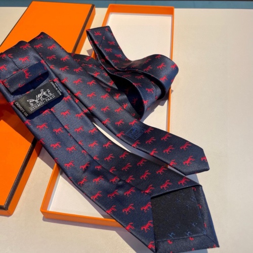 Replica Hermes Necktie For Men #1194616 $34.00 USD for Wholesale