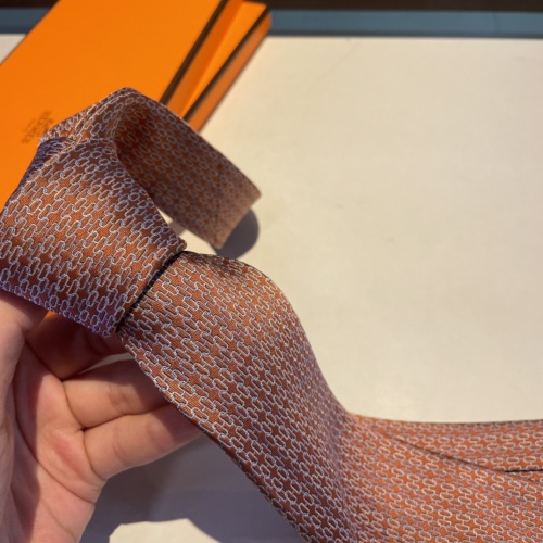 Replica Hermes Necktie For Men #1194617 $34.00 USD for Wholesale