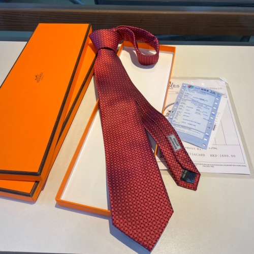 Replica Hermes Necktie For Men #1194618 $34.00 USD for Wholesale