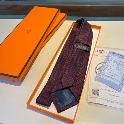 Replica Hermes Necktie For Men #1194622 $34.00 USD for Wholesale