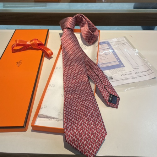 Replica Hermes Necktie For Men #1194628 $34.00 USD for Wholesale