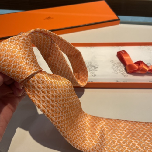 Replica Hermes Necktie For Men #1194633 $34.00 USD for Wholesale