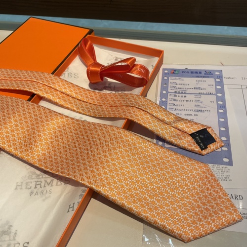 Replica Hermes Necktie For Men #1194633 $34.00 USD for Wholesale