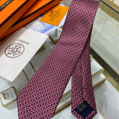 Replica Hermes Necktie For Men #1194639 $34.00 USD for Wholesale