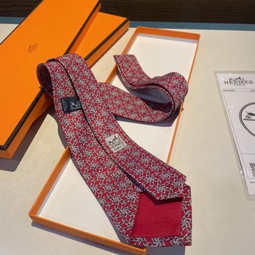 Replica Hermes Necktie For Men #1194643 $48.00 USD for Wholesale